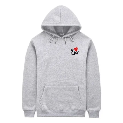 Play Heart NEW X Printed Hoodie Men And WoMen