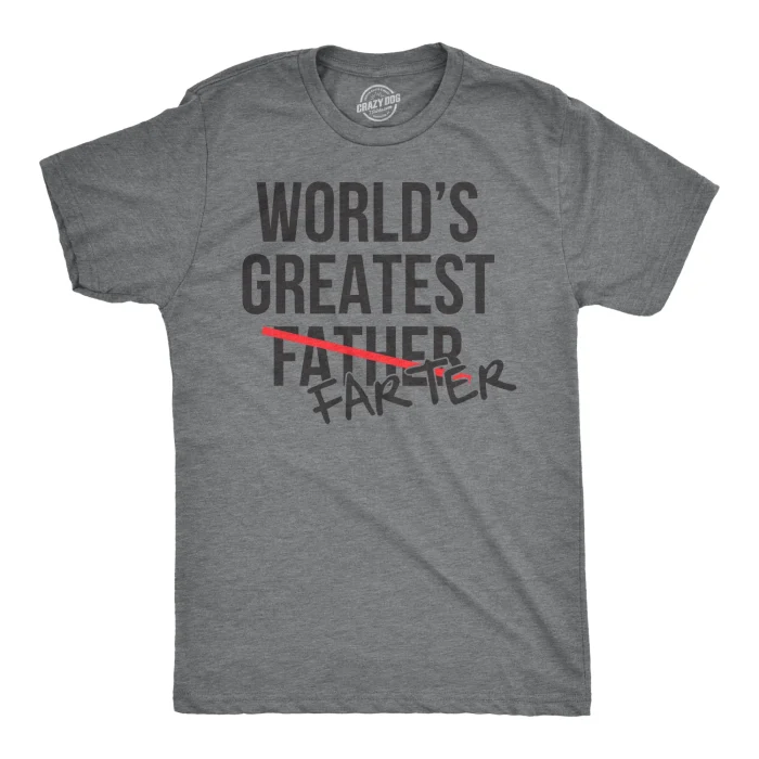 World's Greatest Farter Father Men's T Shirt