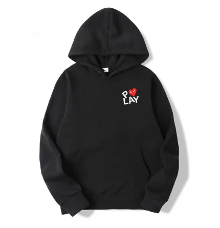 Play Heart NEW X Printed Hoodie