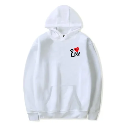 Play Heart NEW X Printed Hoodie