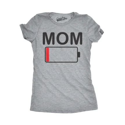 Mom Battery Low Women’s T Shirt